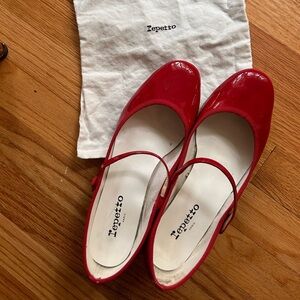 Repetto Mary Jane’s Red size 41